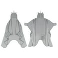thumbnail image 1 of Safdie & Co. 44x57" Microfiber Unicorn Blanket with Hood in Gray, 1 of 3