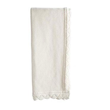 Star Linen USA 2-Pack Hospital Bath/Patient Blankets - 70x90in Polycotton Unbleached Beige