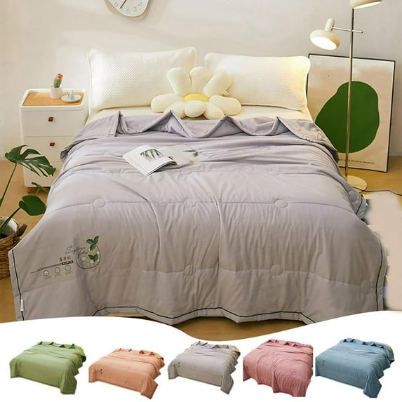 Blanket X1 Blanket for Hot Sleepers Double Cold Effect Lightweight Breathable Summer Blankets for Bed Transfer Heat To Keep Body Cool for Night Sweats Blanket