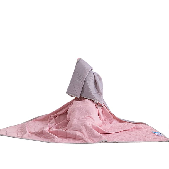 Blanket for Bed Soft Lightweight Summer Throw Ice Silk Feather Blend Breathable Machine Washable for Bedroom Hot Sleepers Warm Climates Home Use