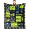 thumbnail image 1 of Blanket for Pickleball Lover (60X50inches, Pickleball Gifts), 1 of 5