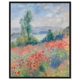 thumbnail image 1 of Blanket of Poppies I Canvas Pretty Landscape Art by Art Remedy, Black Frame, 16 x 20, 1 of 7