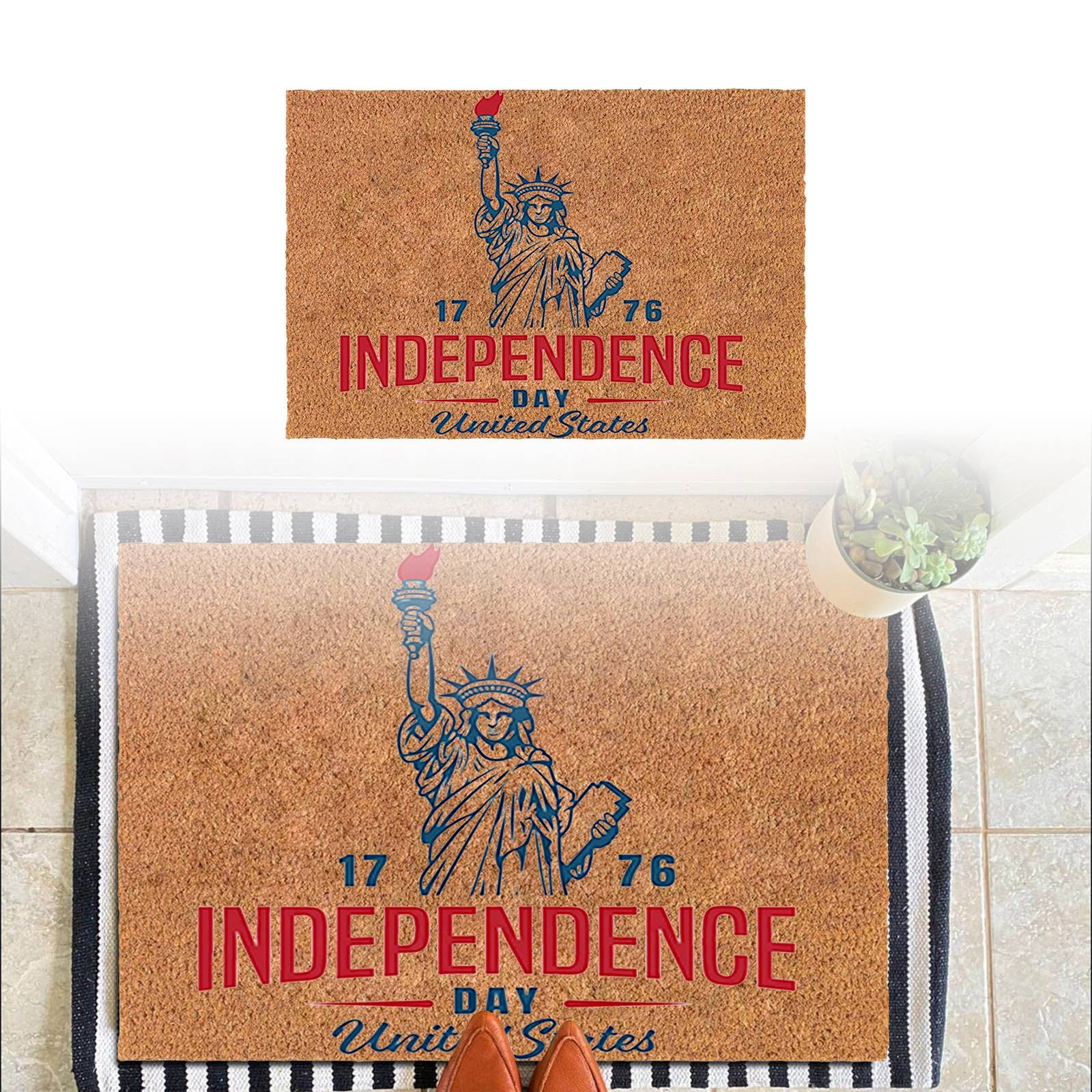 Blankets under 20 40x60cm Independence Day Pattern Floor Mats