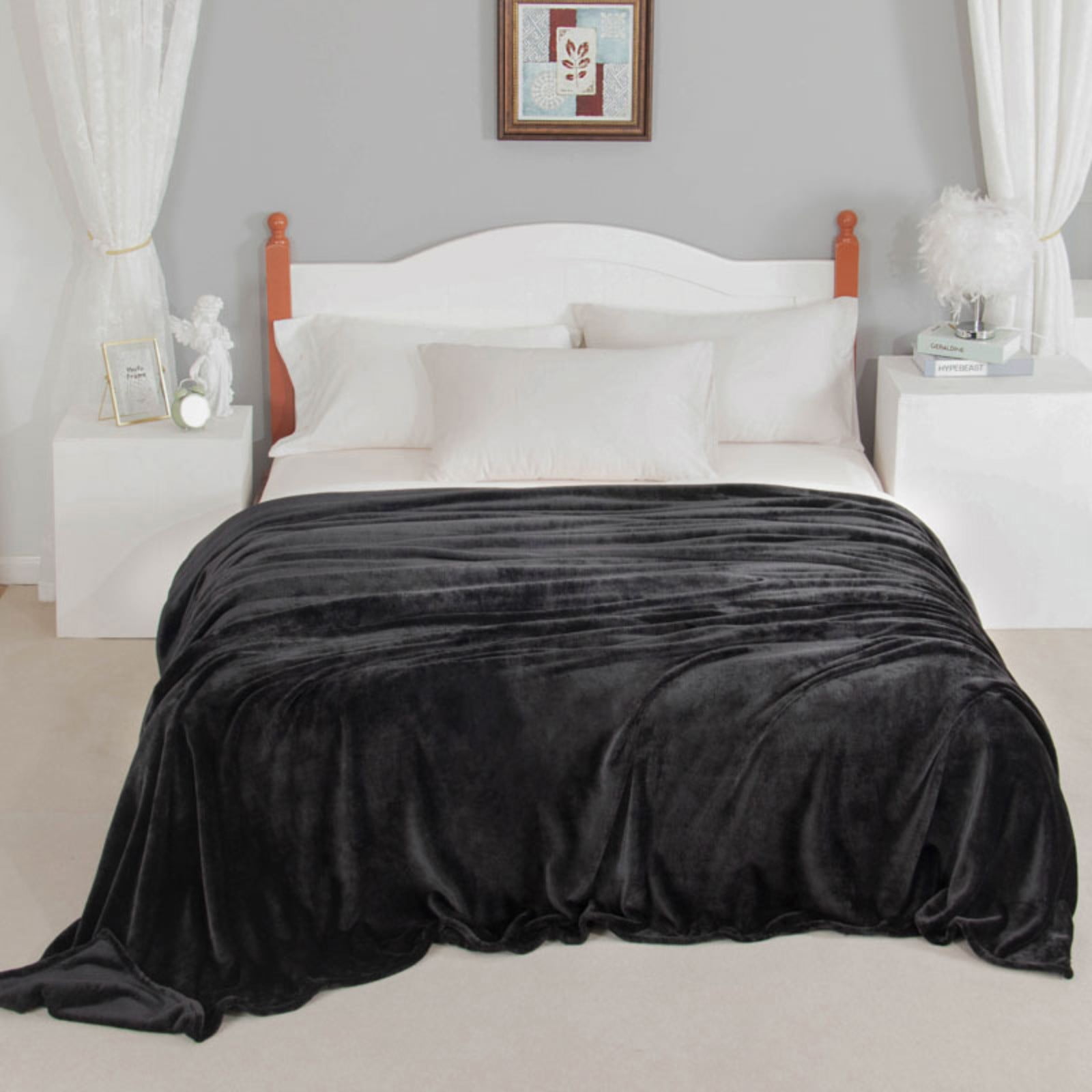 Blankets And Throws Thickened Coral Blanket Gift Blanket Pure Color