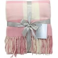 thumbnail image 1 of Blankets - Buffalo Plaid Throw Blanket - Decorative Classic Blanket - Comfortable and Ultra-Soft - Lightweight & Indoor Outdoor Blanket - (Fairy Tale Pink/Ivory), 1 of 5