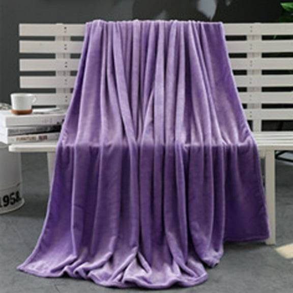 Blankets For Beds Kids Rabbit Knitting Blanket Bedding Quilt Play Blanket Purple Giyblacko