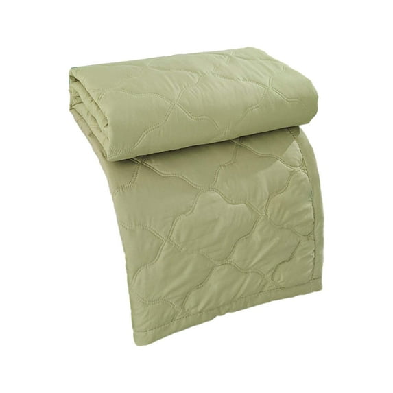 Blankets Full Size, VogueV Summer Blanket Bed Blanket Skin Friendly Plain Print Washed Cotton Bed Blanket Cool Comforter Hot Sleeping Summer Comforter Ventilated Comforter Summer Blanket Green