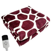 Blankets King Size Soft Flannel Electric Heated Winter Blanket Blanket Electric Heated Soft