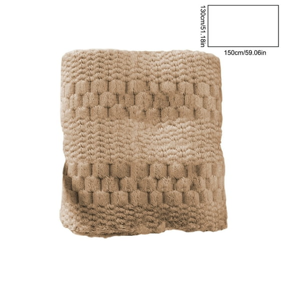 Blankets Qwtwty Soft Thick Facecloth Blankets Nap Blankets for Beds Sofas And Other Scenarios Provide The Ultimate in Comforts