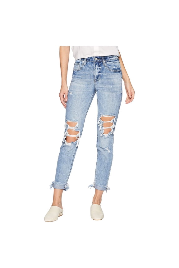 Blanknyc Women's The Rivington Hi Rise Tapered Jeans, Jackpot, 26