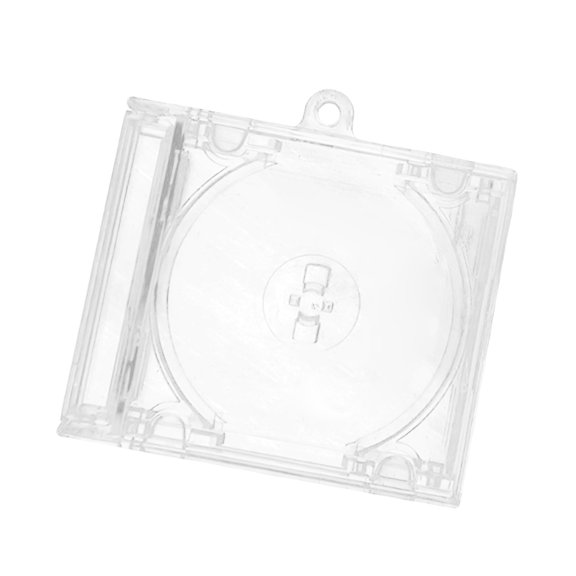 Blanks Disc Case Keychain Disc Album Keychain Music Album Keychain Blanks Disc Case Pendant for Keychain Decorations