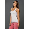 thumbnail image 1 of Blanks+ Women's Fine Jersey Cotton Tank Top, Black, White, S-2XL, 1 of 2