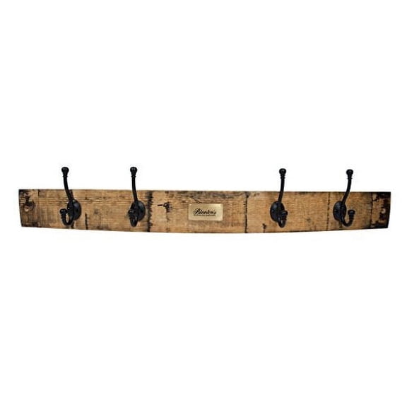 Blanton's Bourbon Barrel Stave Coat Rack