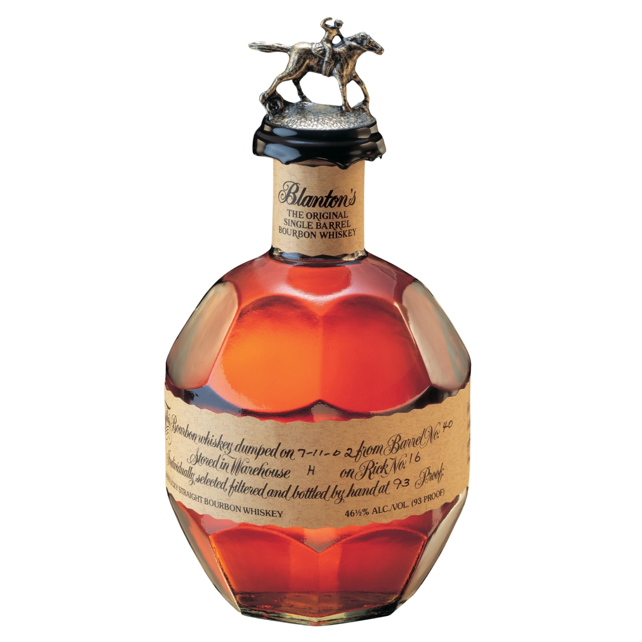 Blanton's シングルバレル バーボン 93 PROOF 750ml Blanton's Single Barrel Bourbon, 750ml 93 Proof - Walmart.com