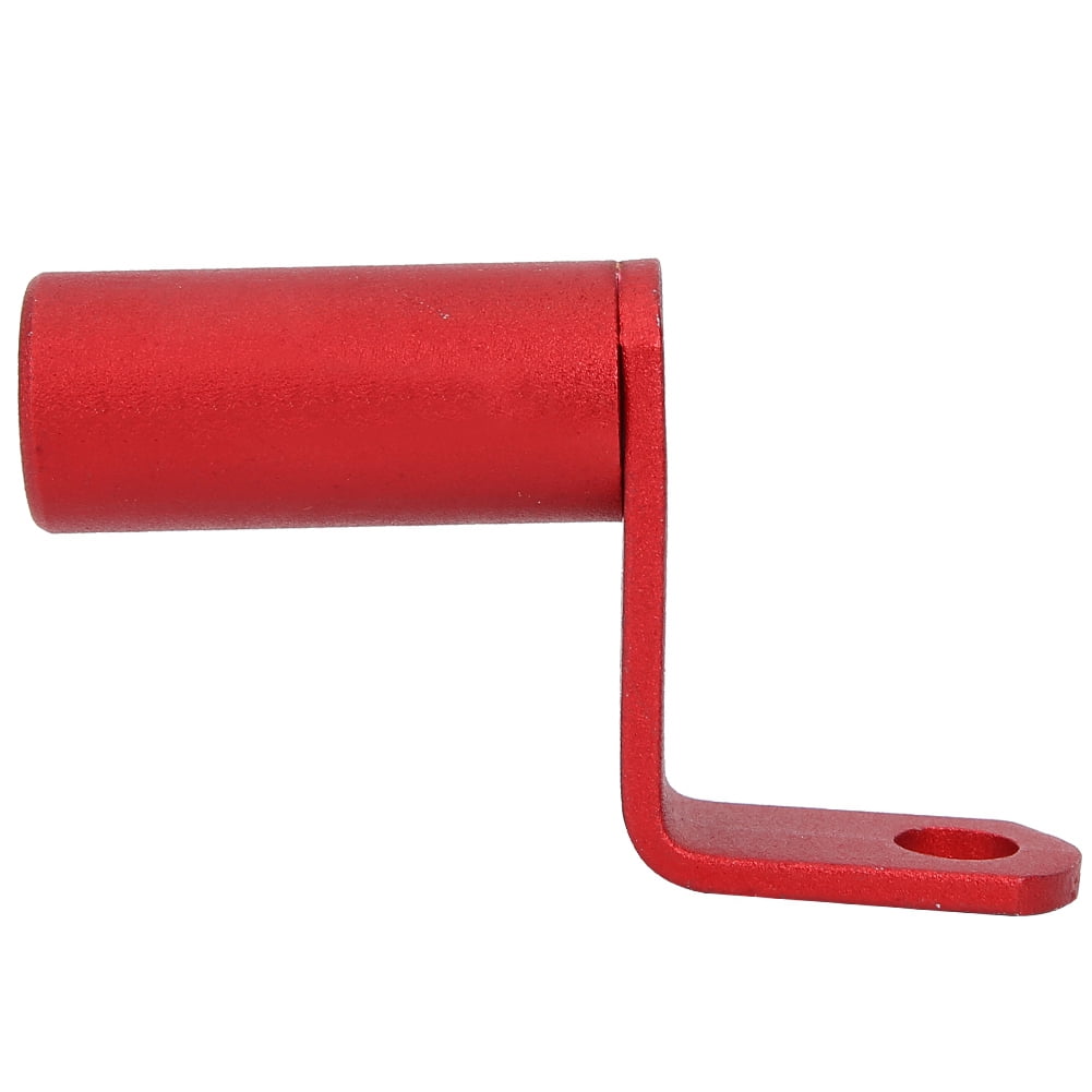 Blantye Soporte de Espejo retrovisor Lateral para Motocicleta, Soporte para telfono con Barra de Abrazadera de Montaje(Rojo)