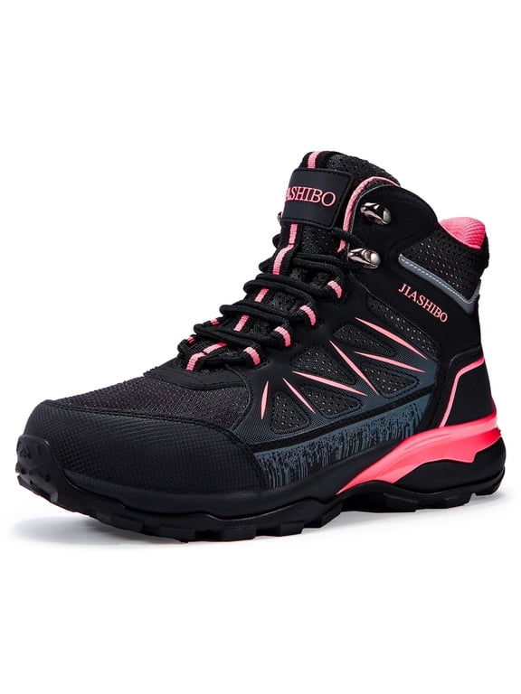 Steel Toe Work Boots for Women Construction Safety Boot Indestructible Shoes Lightweight Comfortable Slip Resistant Puncture Proof Slip Resistant Working Sneakers 8