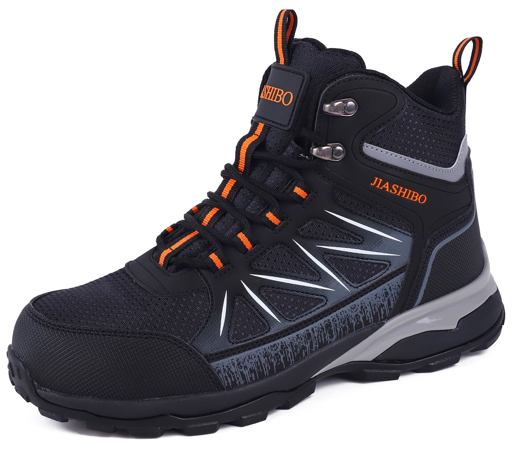 Blapek Steel Toe Work Boots for Women Construction Safety Boot Indestructible Shoes Lightweight Comfortable Slip Resistant Puncture Proof Slip Resistant Working Sneakers 6.5