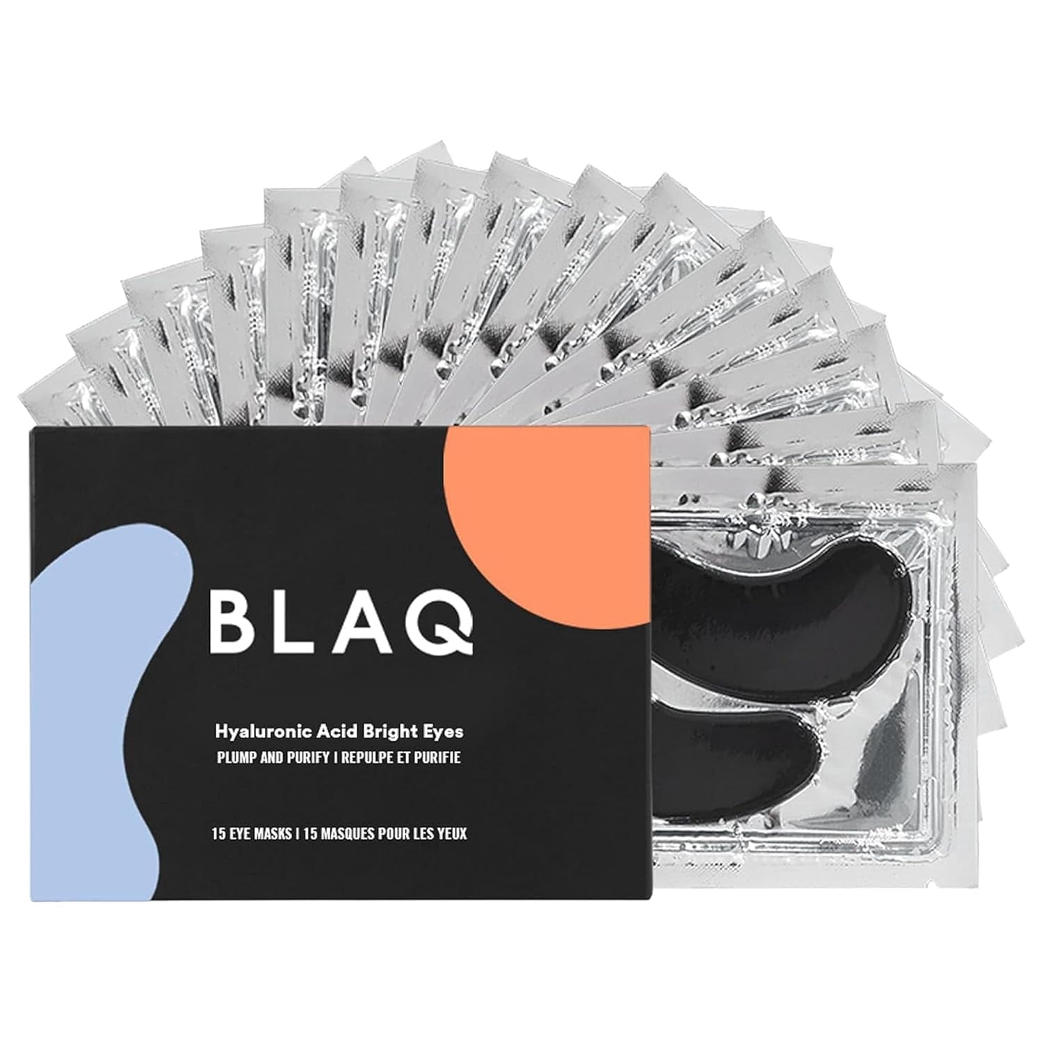 Bright Eyes Hyaluronic Acid Patches for under eye Dark Circles, Wrinkles and Puffiness