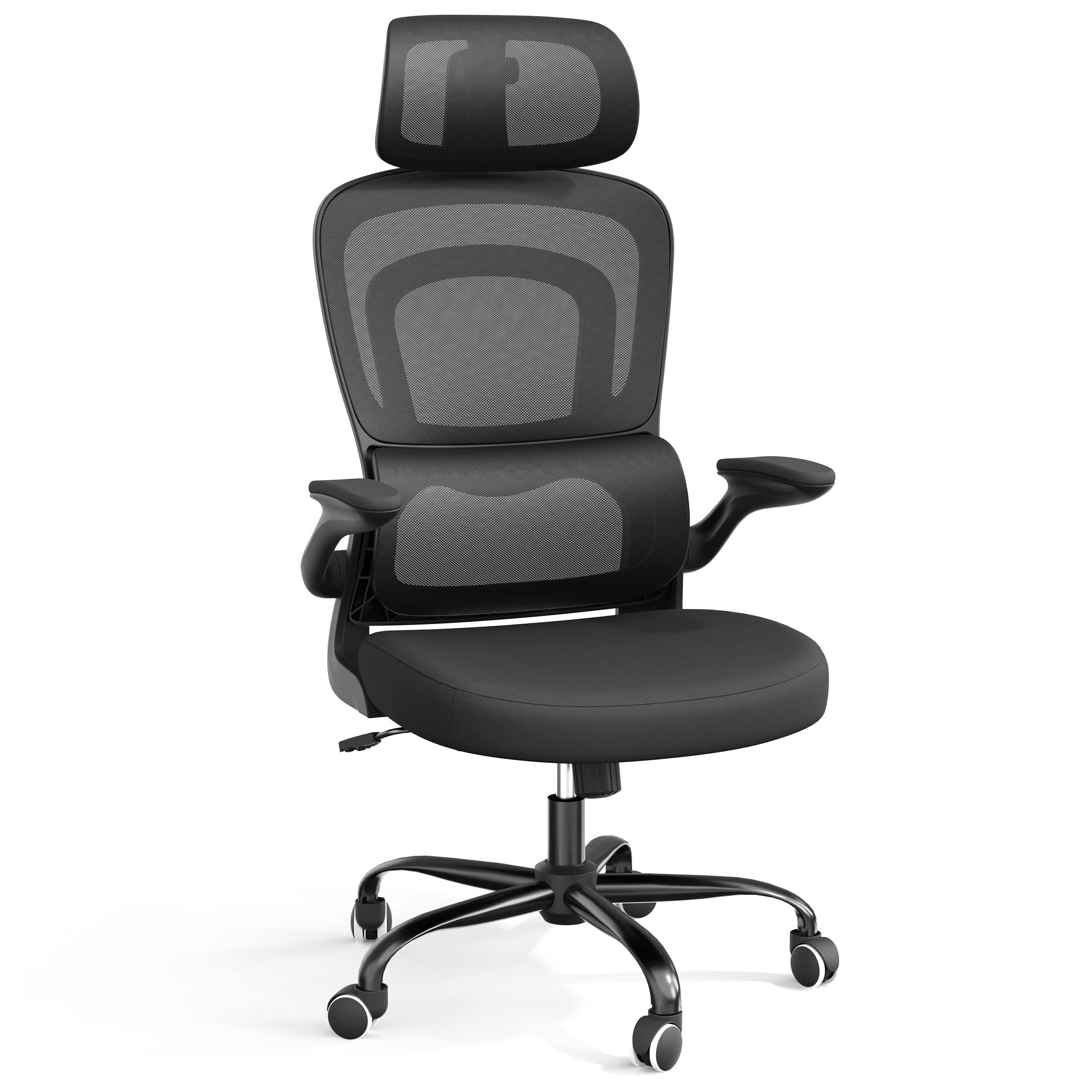 Blarity Ergonomic Office Chair, High Back Mesh Desk Chair with Lumbar
