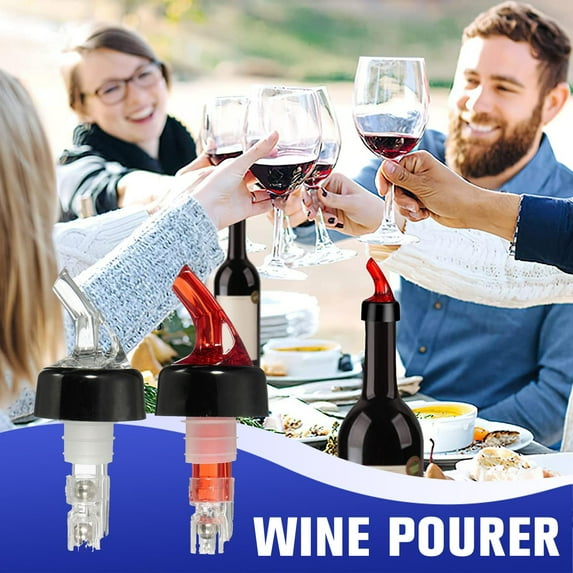 Blarkrus 10-60ml Shot Pourer Bottle Barware Nip Measure Wine Liquor Spirit Dispenser!