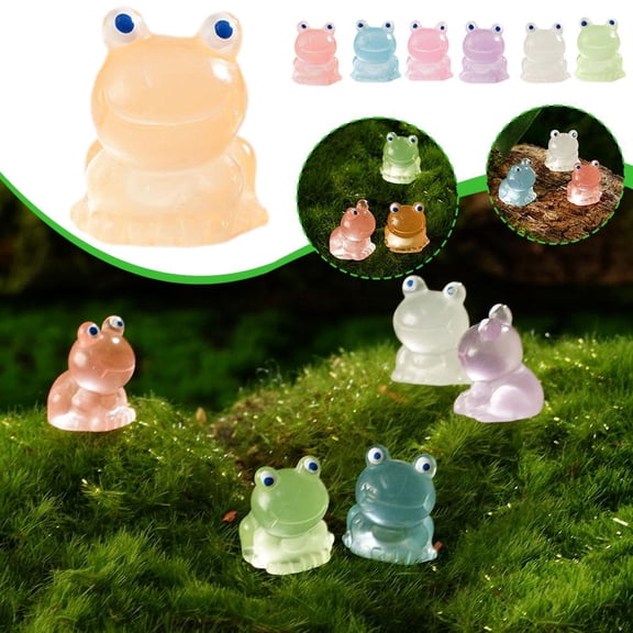 Blarkrus 100pcs Frog Mini Frog Figures Small Frog Ornament -AU