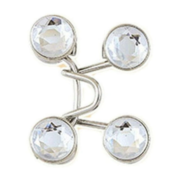 Blarkrus 1x Pant Waist Tightener Adjustable Jean Button Clip No-sewi