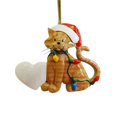 Blarkrus 1xChristmas Tree Cartoon Cat Pet Hanging Ornament Decoration
