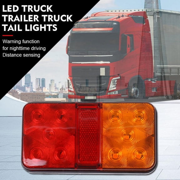 Blarkrus 2*12v12v24v Voltage 10led Truck Trailer Truck Side Lights