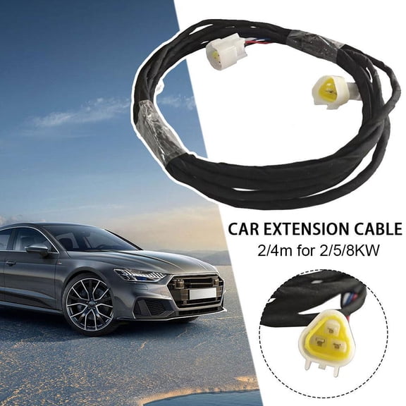 Blarkrus 2 Meter12v Diesel Heater Lcd Screen Extension Cable 5kw 2kw 8kw Diesel Heater 2/3/4 Meters