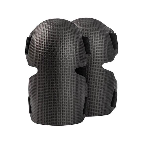 Blarkrus 2 Pack Knee Pads 2 Pairs, Thickened Cushioning with and Moisture-Proof Layer, for Gardening Flooring Construction Work, Black