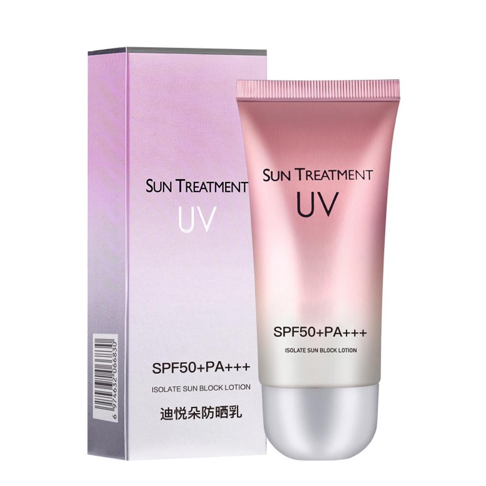 Blarkrus 2X Sunscreen Cream Uv Isolation Spf50+, Sun Treatment Uv Spf 50 Korean K4O0