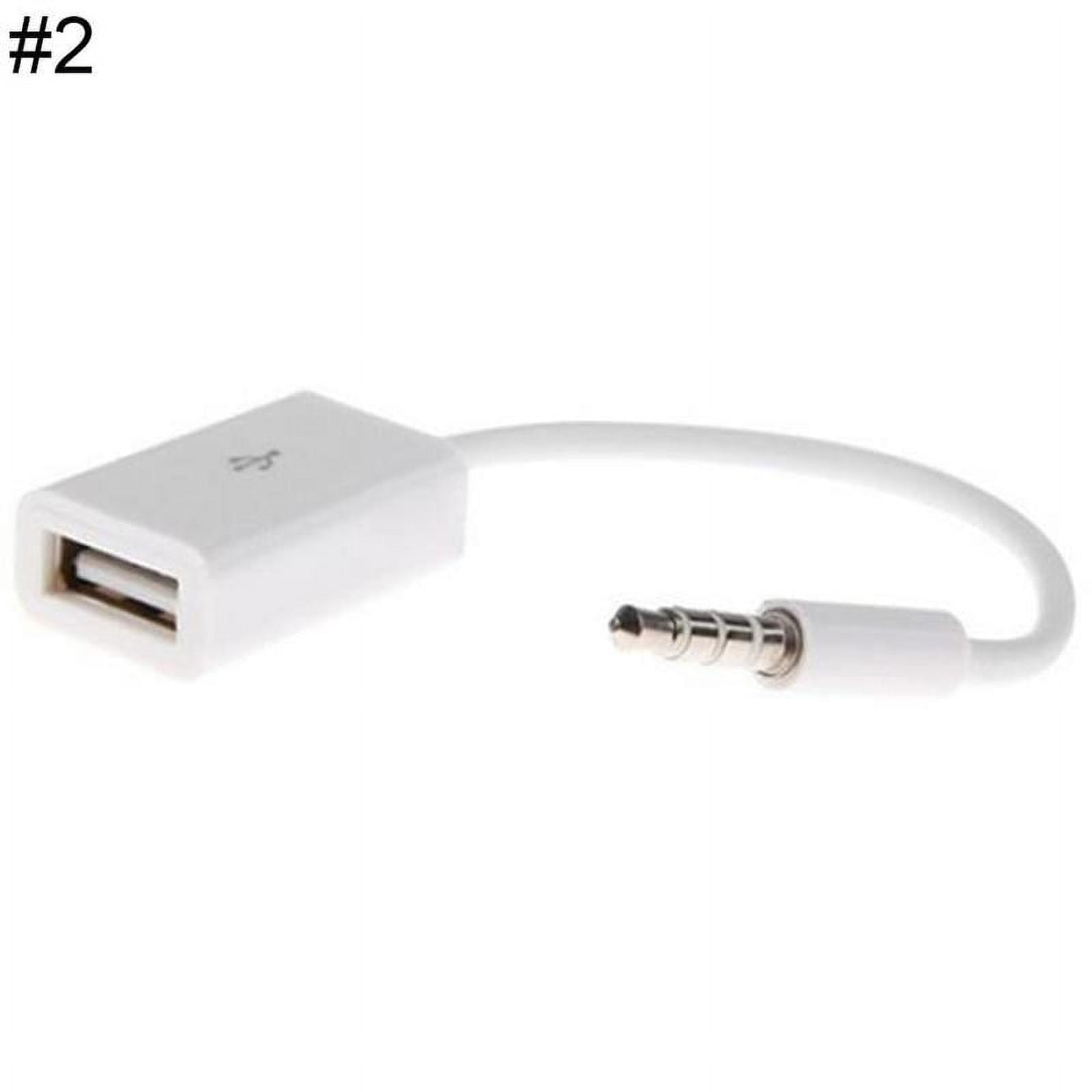 Superior ZRL 3.5mm Male AUX To USB Female Adapter Cable - 20cm, To Play Music From USB Drive In Car Stereo