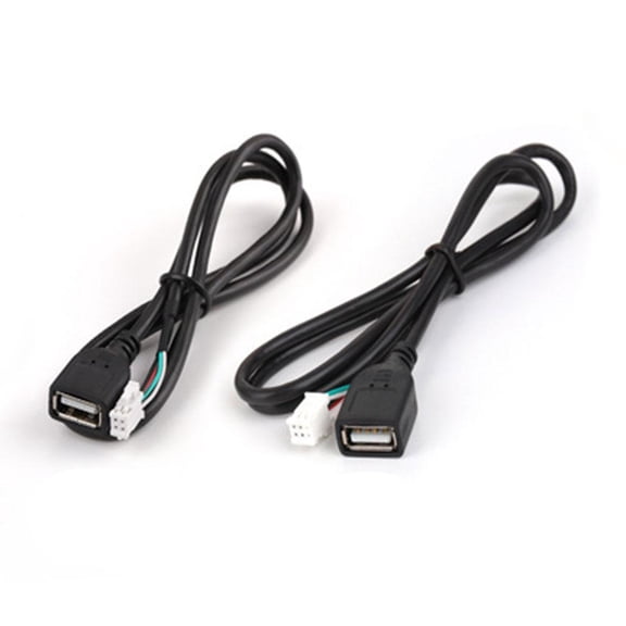 Blarkrus 4 Pin Usb Cable Car Radio Accessories Usb Cable For Android Navigation