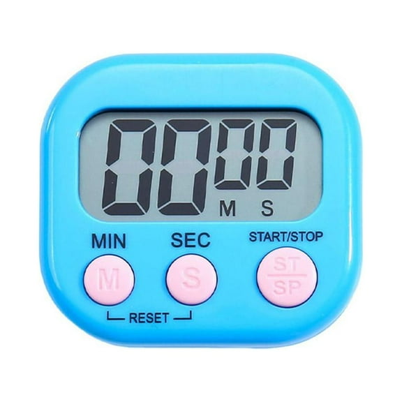 Blarkrus 99-Minute Countdown Timer, Memory Function Recalls Last Setting, Loud Alarm Sounds for 30 Seconds, Ideal for Lab Experiments and Sports Training