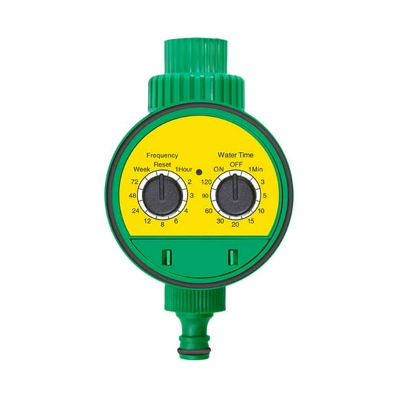 Blarkrus Automatic Water Timer, 6.32x3.04 in, Saves Time and Effort with Programmable Watering Schedules, Ideal for Lawn Sprinkler Systems and Potted Plants
