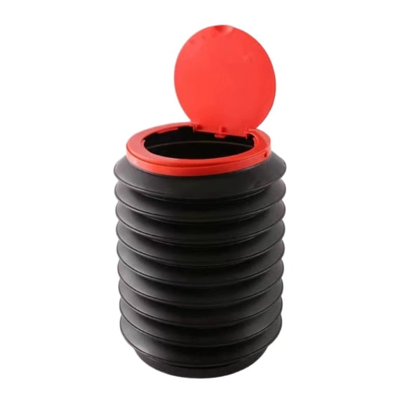 Blarkrus Collapsible Trash Can 135.26 Fl Oz, Foldable and Portable Design, for Car Interior Organization Setup and Daily Use, Multicolor