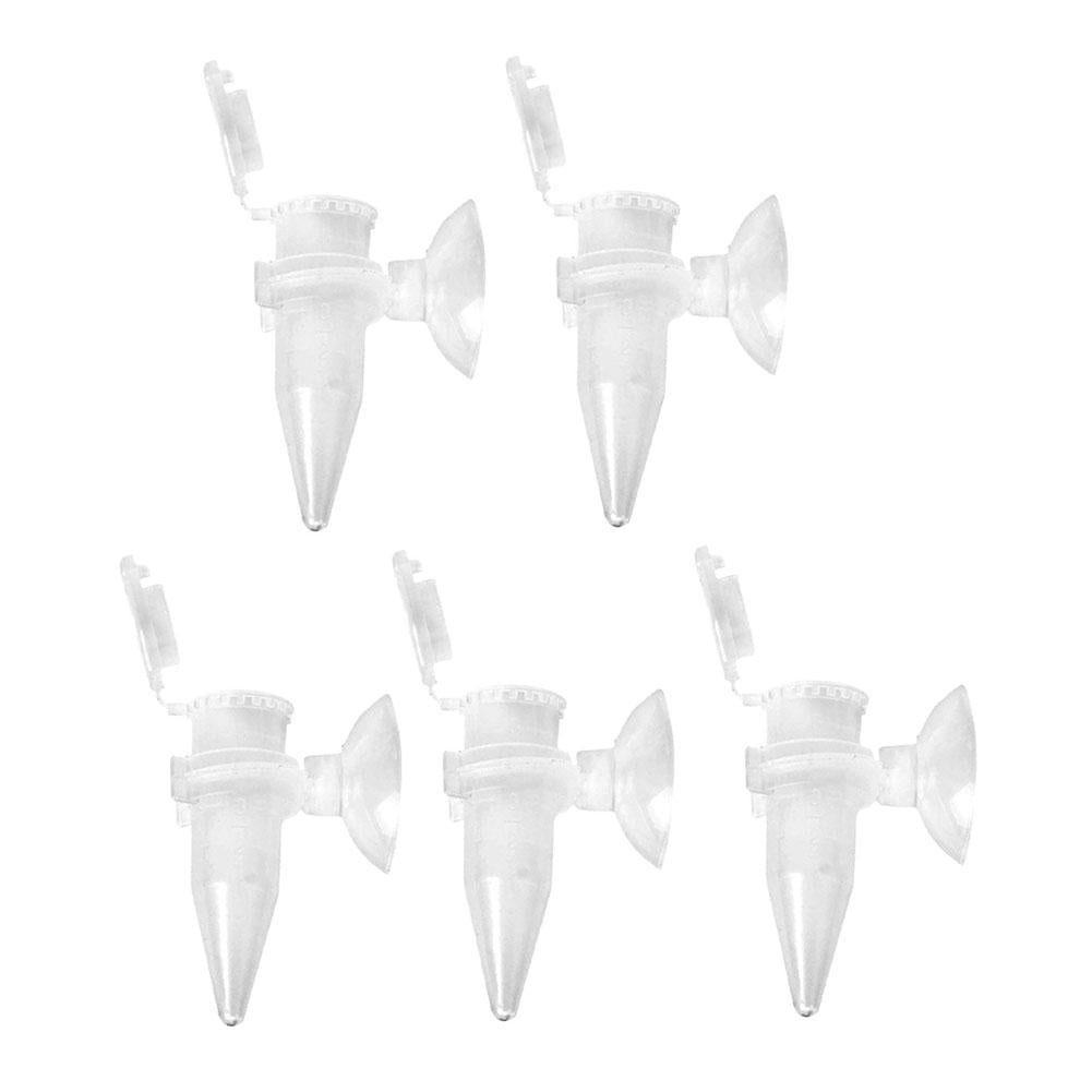 Blarkrus Fish Feeder Auto Fish Food Dispenser Feeder Red Worm Funnel