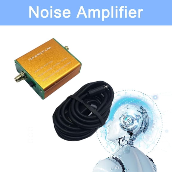 Blarkrus Full Band Low Noise Amplifier With Power Supply 100k-6ghz Preamplifier Radio Antenna Amplifier