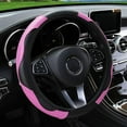 thumbnail image 1 of Blarkrus Leather Car Steering Wheel Cover Anti-slip Accessories Universal{, 1 of 8