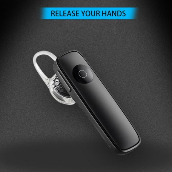 Blarkrus M165 Black Opp Bag M165 Wireless Bluetooth Headset Car Sports Mini Ear-Hook Stereo Music