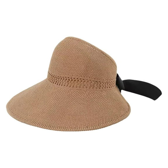 Blarkrus New Visors Foldable Wide Large Brim S Hat Beach Hat Sales Straw