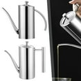 thumbnail image 1 of Blarkrus Olive Oil Dispenser Bottle, Drip-Fr Pouring Oil Pot, 304 Stainl Stl Oil Can,Leakproof Cruet,with Spout,for Easy Precision Pouring of Olive Oil,Vinegar, and Grease for Kitchen Use, 1 of 8