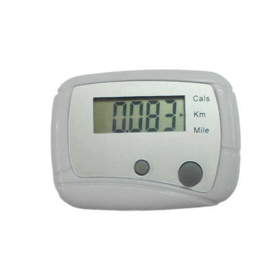 Blarkrus Pedometer Dual Button Fitness, Step Counter with Large Display, for Walking Jogging Running Setup and Daily Use, Black