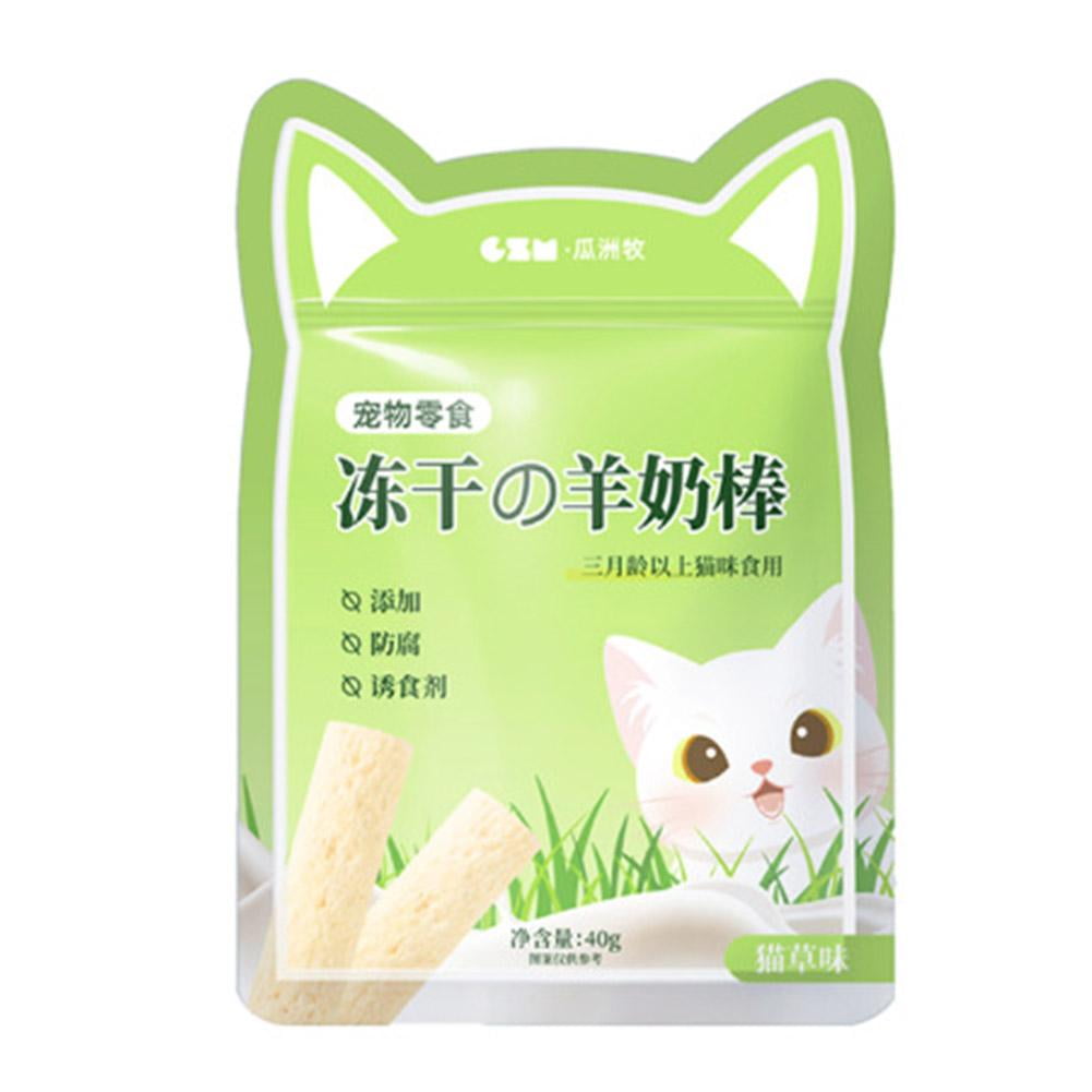 Blarkrus Pet Snacks Goat Milk Bar FreezeDried Cat Snacks for Cats