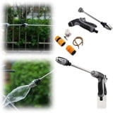Turbo Washer Für Gartenschlauch,hochdruckpistole Düse/spritze,Ultra Washer Verstellbarer Wasserdurchfluss, Hochdruckreiniger for Gartenschlauch, mit Zubehör, My Garden Friend Hochdruckreiniger
