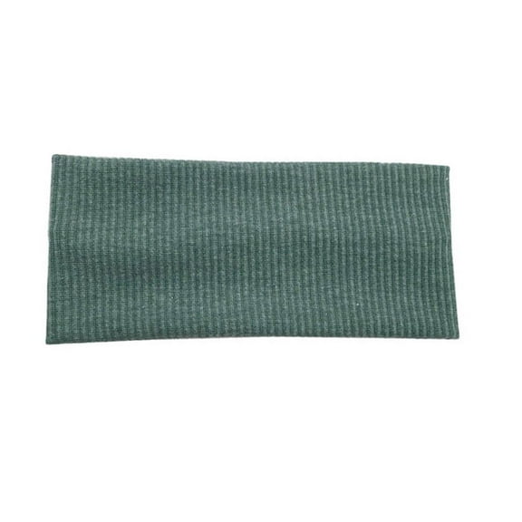 Blarkrus Pure Knitted headband isex Wide Side Sport Headband Elastic Sweatba