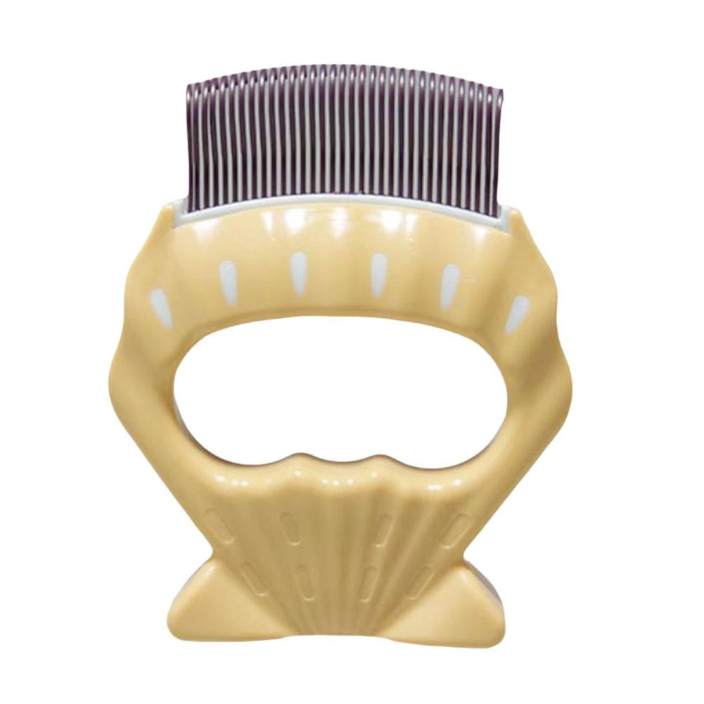 Blarkrus QHUDLV Cat Comb Pet Hair Removal Massaging Shell CombGentle