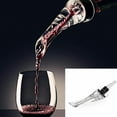 thumbnail image 1 of Blarkrus Red Wine Bottle Aerator Decanter Aerating Pourer Spout Set Accory, 1 of 8