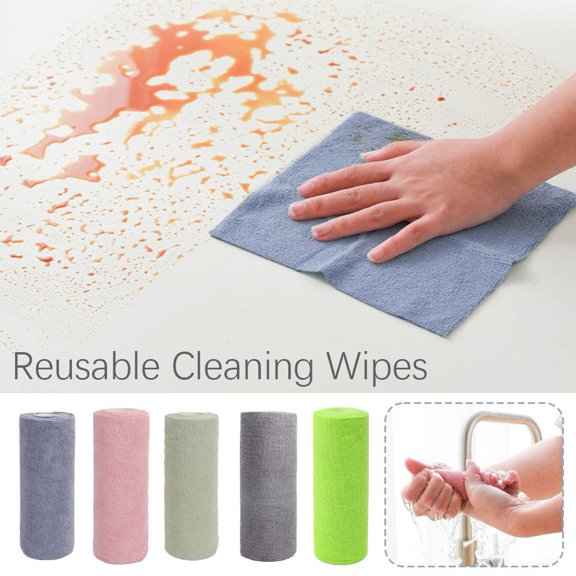 Blarkrus Reusable Cleaning Wipes / Kitchen Towel / Non Woven Duster A8 Hot Clo G1KD