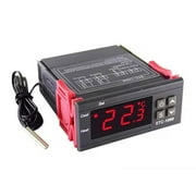 Blarkrus STC1000 Digital Temperature Controller Thermostat w Sensor AC110V Universal